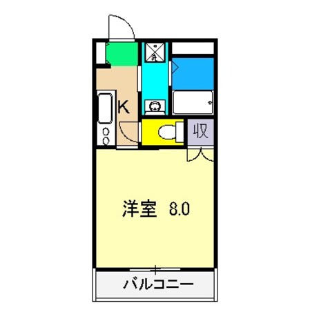 KIRORO一ツ橋の物件間取画像